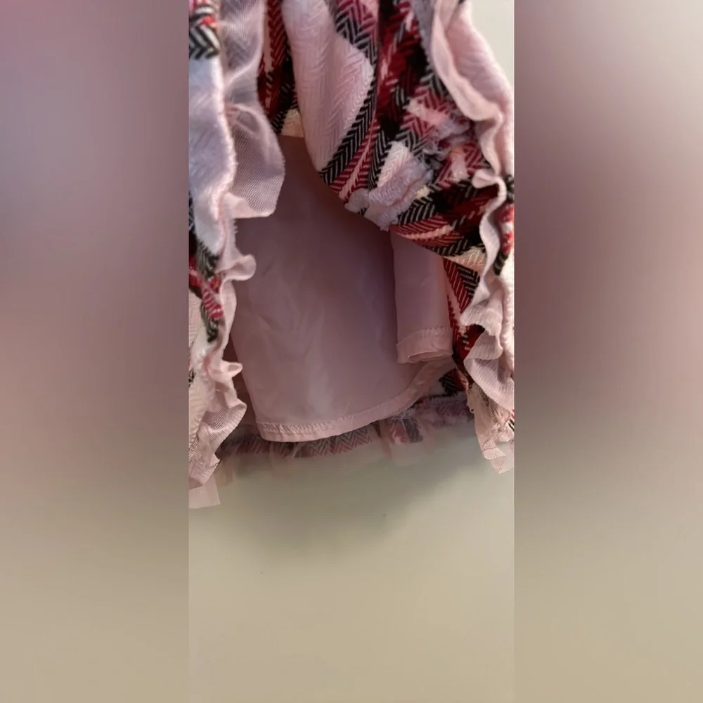 Koala Kids Plaid Ruffled Dress 🌸